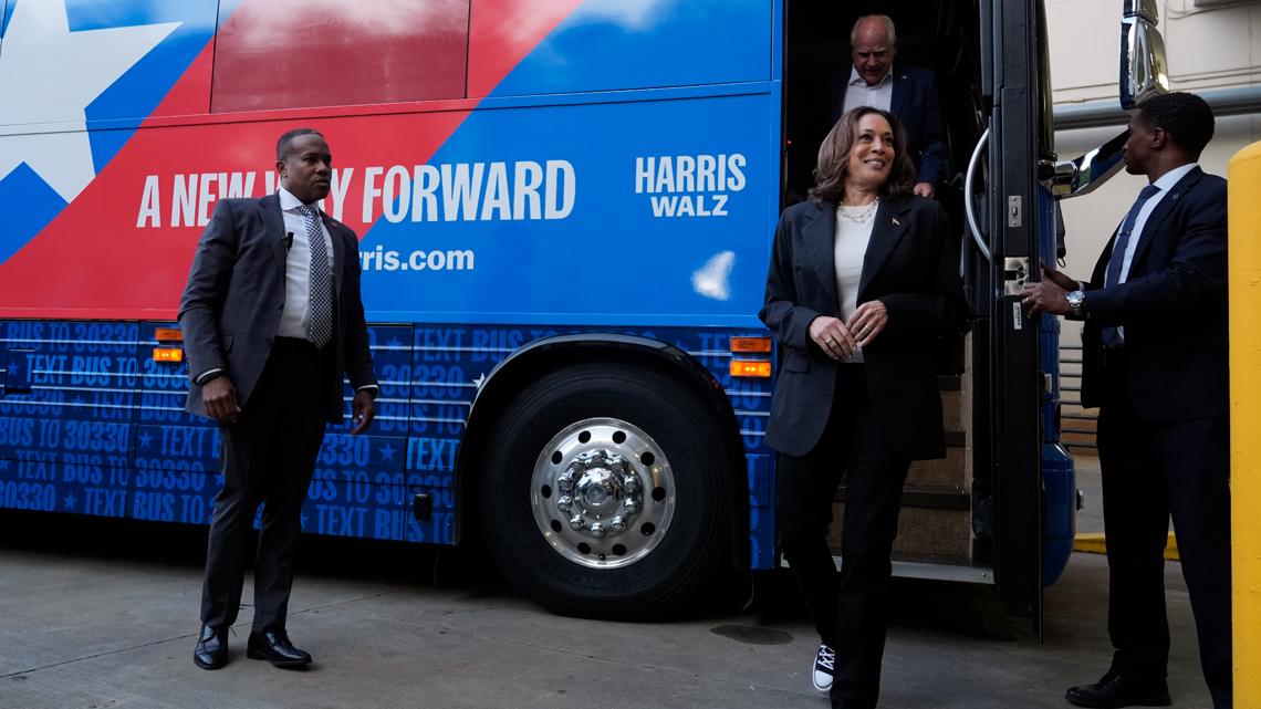 Kamala Harris' campaign bus to tour Florida this week. Here's what ...